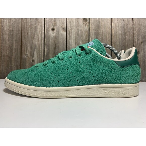 adidas ORIGINALS MEN'S STAN SMITH FLORAL IMPACT TRAINERS SHOES SNEAKERS GREEN 11 - Picture 5 of 10